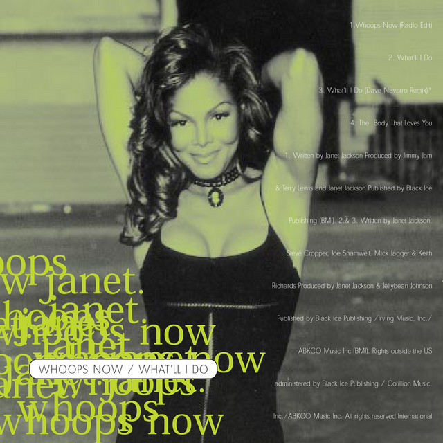 JANET JACKSON / WHOOPS NOW